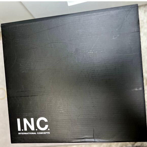 INC Maxx Light Yellow Espadrille Wedge Tie Sandals Size 11 NWB - Picture 15 of 15